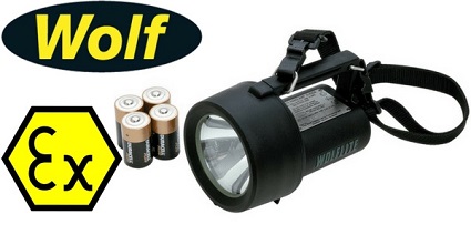 Wolf Wolflite H-4DCA Handlamp ATEX